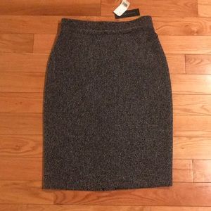 Banana Republic charcoal pencil skirt NWT